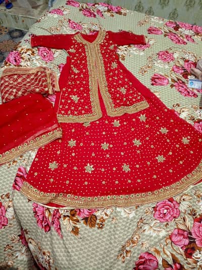 Beautiful Bridal Lehenga Suit (Only 2 Hours Used - Half Price)