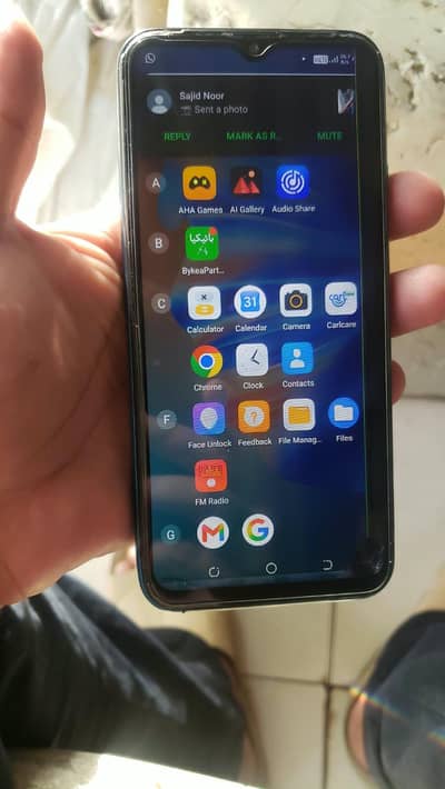 Tecno Spark 6 Go 4 64 panal break ha
