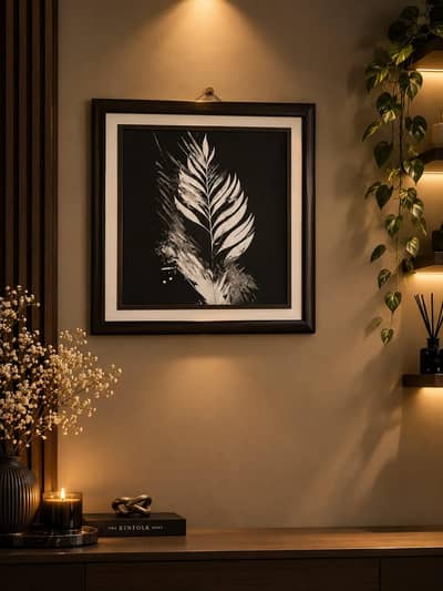 Monochrome Handmade Wall Piece