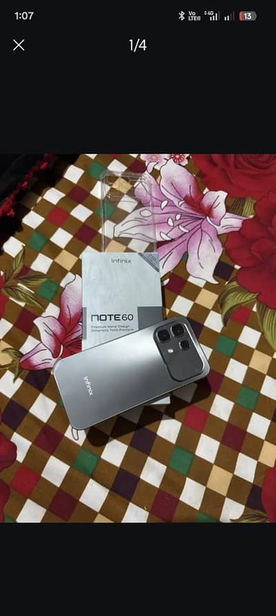Infinix Note 60 5g full box 256 gb 03188261350