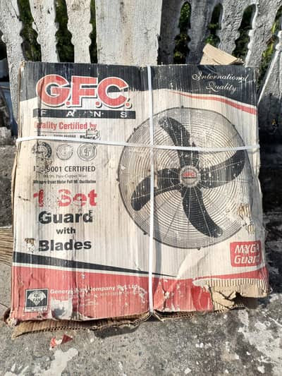 "GFC Braket Wall Fan Brand New Piece"