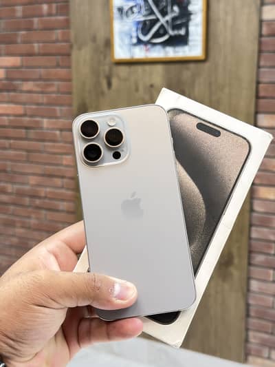 Apple iPhone 15 Pro Max PTA Approved