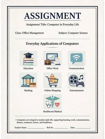 AIOU Assignment MS word Typing service 300