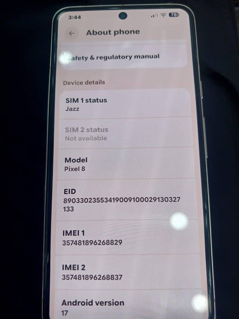 Google Pixel 8 6