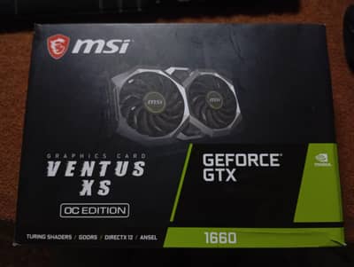 GTX 1660 MSI premium edition