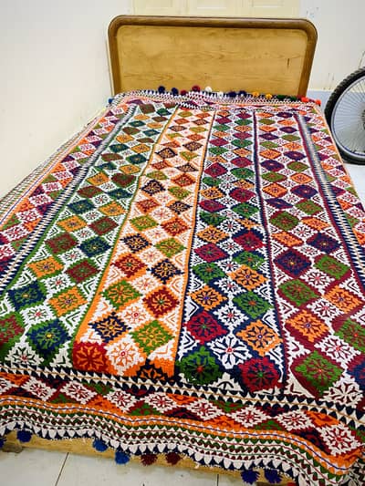 Good quality single bed with metres  6.4 x 4 feet