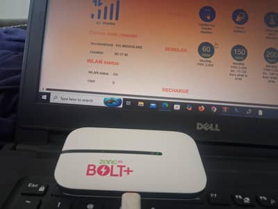 Zong,ufone,telenor,jazz onic unlocked 4g wifi device 03448502692