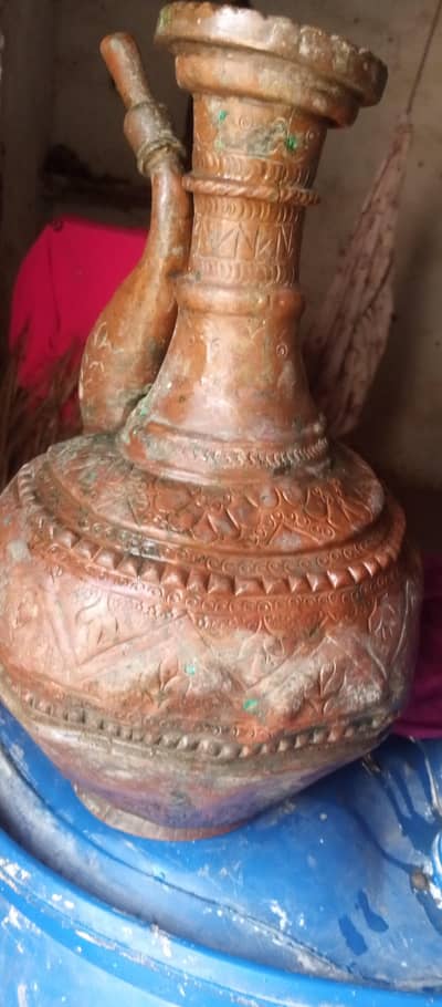 4KG Antique Copper Surahi - Hangu Doaba