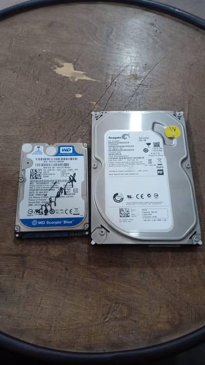 500 gb HHD or 320gb HHD laptop wali