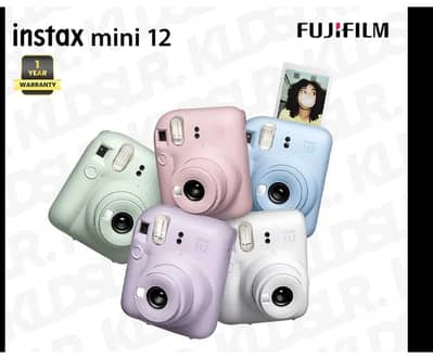 FUJIFILM INSTAX MINI 12 ( ALL COLORS ) SEALD PACK