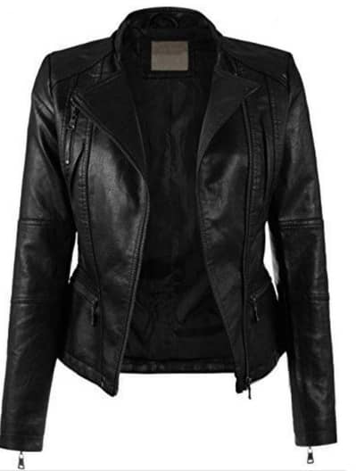 leather jacket medium size