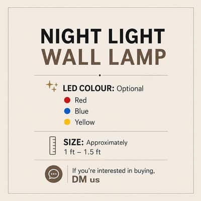 Night Light Wall Lamps