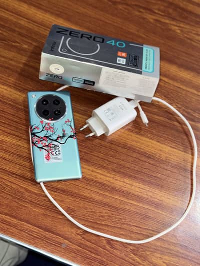 Infinix Zero 40 in warranty NEW PHONE HOME USED
