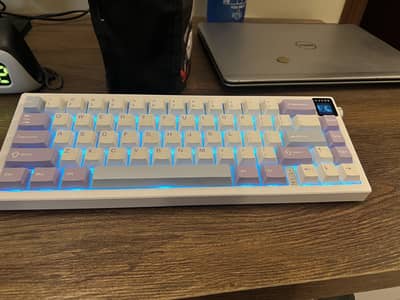 AJAZZ AK650 Keyboard,hot swappable, with display, flying fish switches