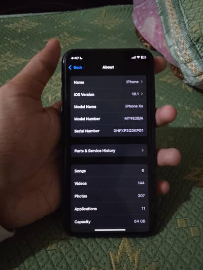 iPhone XS Factory Unlocked 64gb