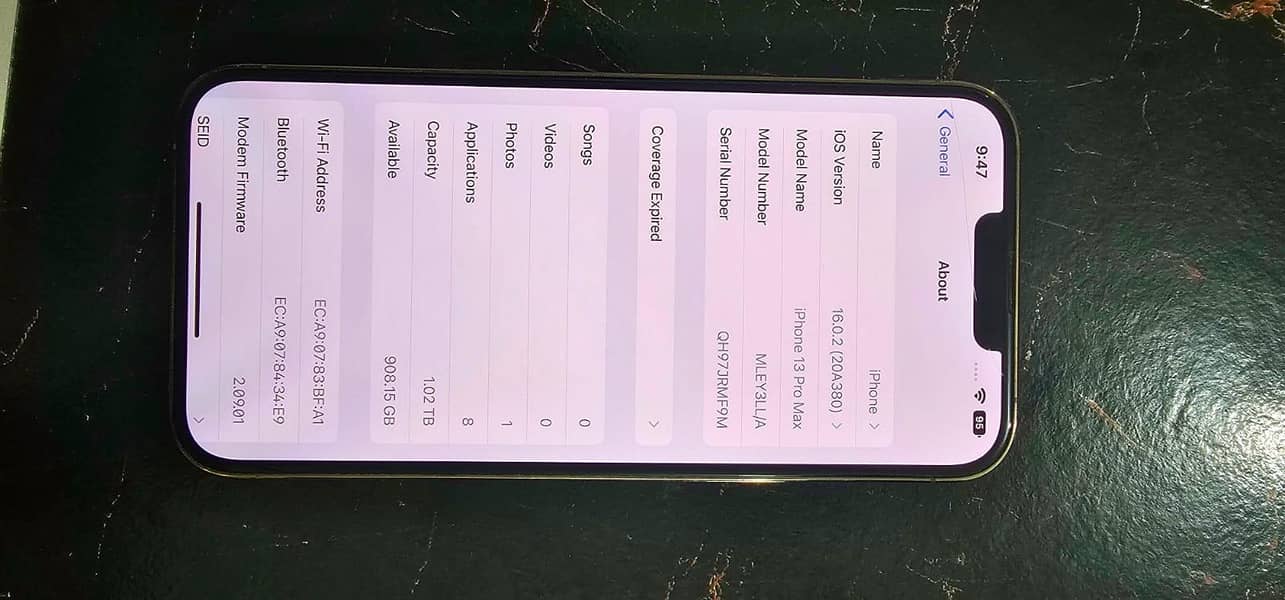 Iphone 13 Pro max 1TB 3