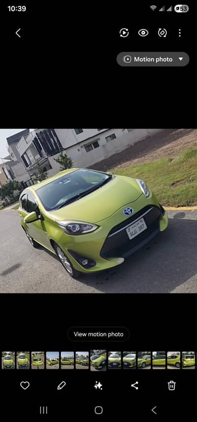 Toyota Aqua 2022