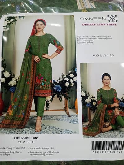 new unstitched 3peice suit