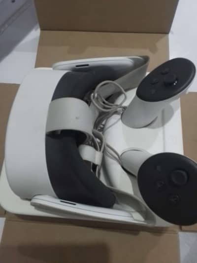 Meta Quest 3S VR Headset with controllers