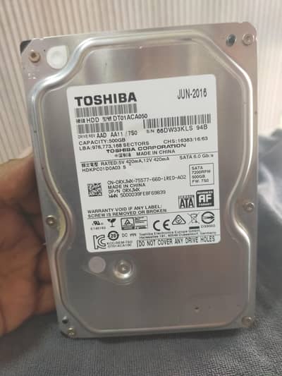 HARD DISK 500GB