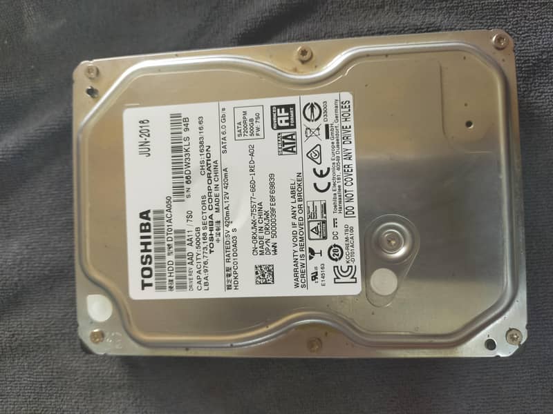 HARD DISK 500GB 3