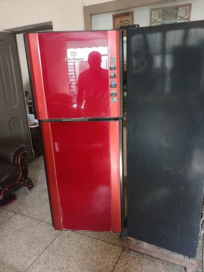 Dawalance Fridge with red front color
