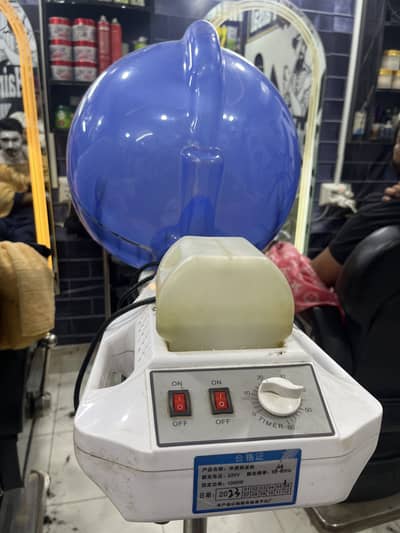 Hair steamer with stand