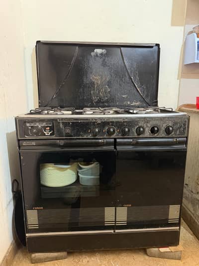 CANON CA555 5-BURNER COOKING RANGE – NATURAL GAS