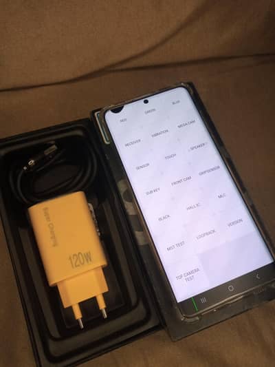 Samsung S20 Plus 5G with complete box