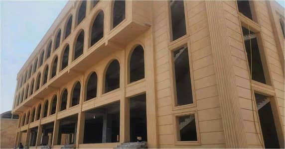 130,000 Sqft Hospital University College Building with Big Open Area and Parking