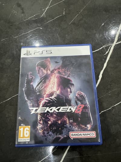 Tekken 8 PS5 (Original Disc - Perfect Condition)