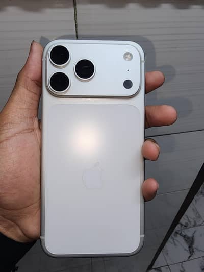 Apple iPhone 17 Pro Max – Silver – JV – 100% Battery Health