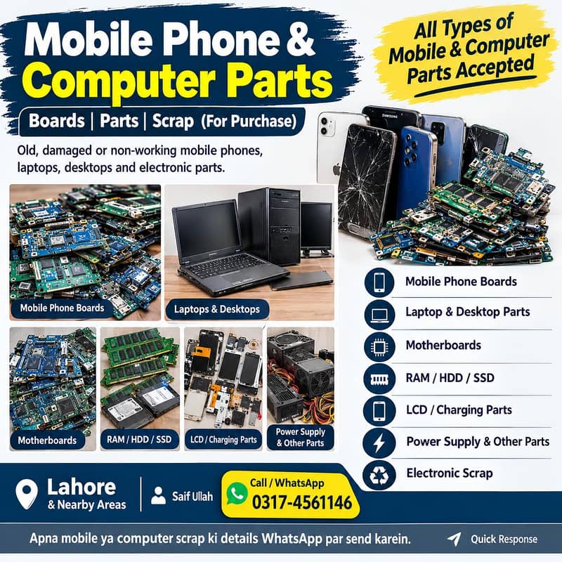 Computer & Mobile parts 0