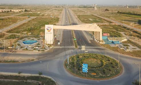 Premium 1 Kanal Corner Plot Available on 80 Feet Road DHA Phase 9 Prism Block-D