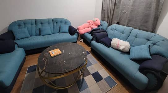 7 seater sofa set with centre table