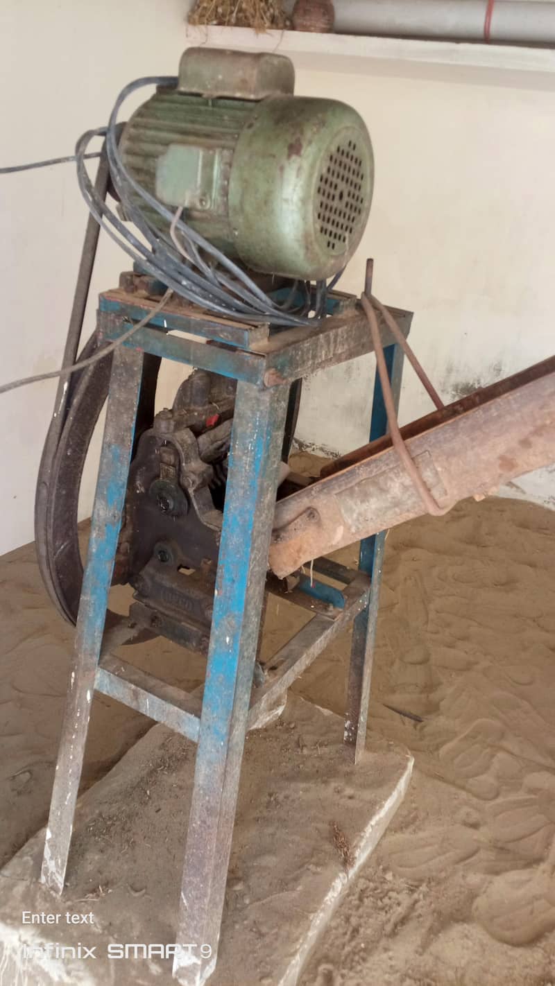 Toka machine 2002 model with 3hp motor -chakwal 1