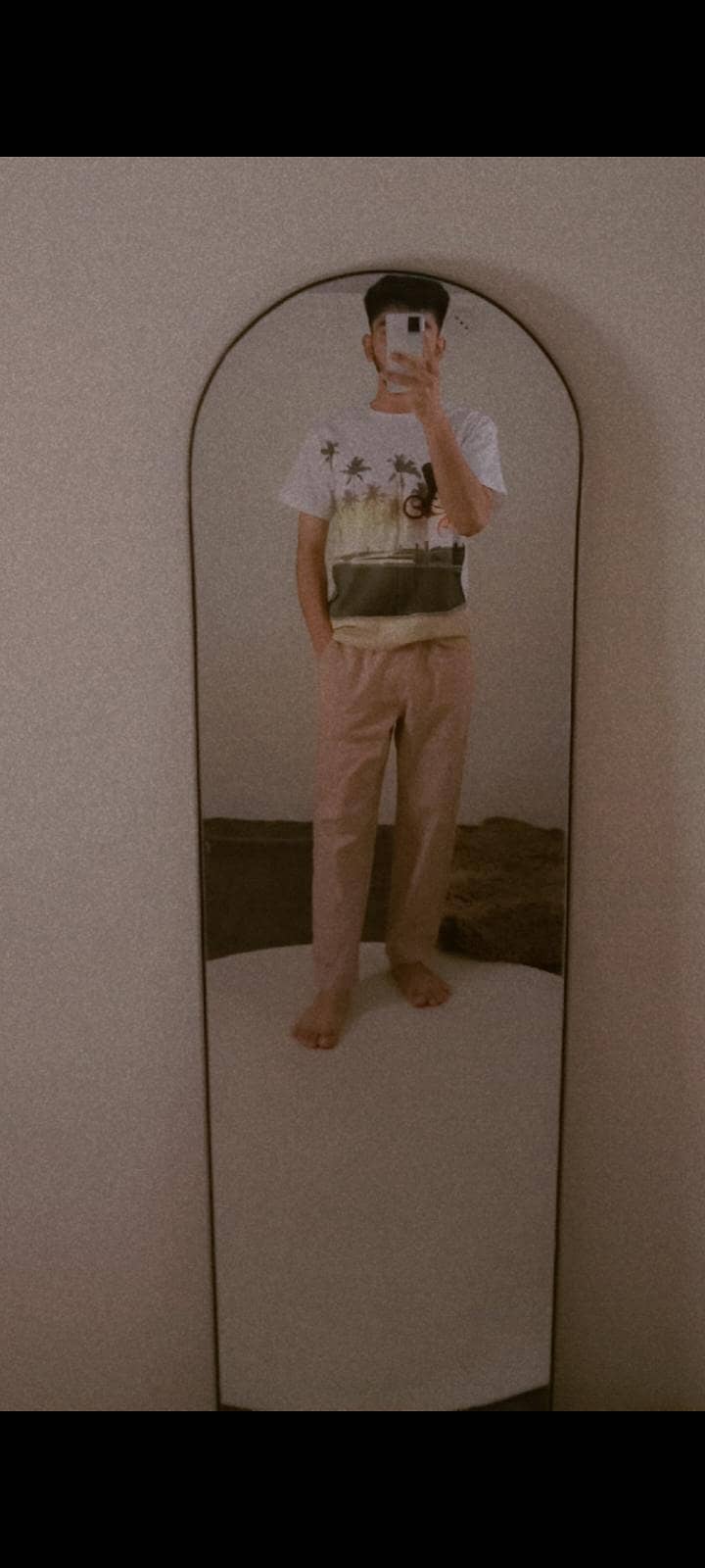 Standing light mirror 0