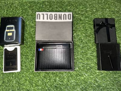 3-Piece Men’s Gift Set | Wallet + Perfume + Neck Chain | Rs. 5,000
