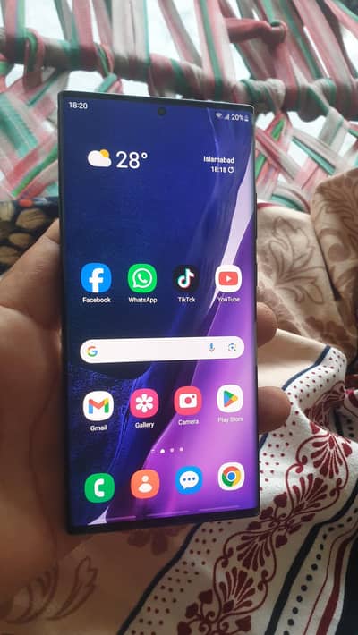 Samsung Mobile Note 20 Ultra