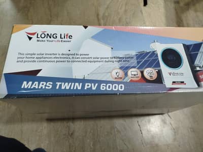 long life infini V IV 6KW Twin Hybrid solar inverter