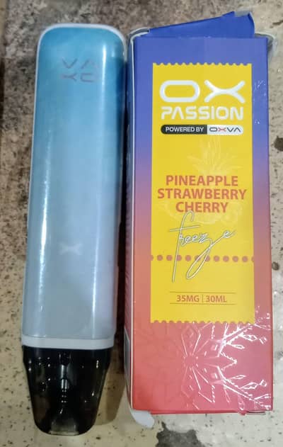 Oxva Xlim Go 2 With Ox Passion Pineapple Strawberry Cherry 35 MG