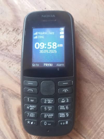 Nokia 105 Original Keypad Mobile – Dual SIM – Good Condition