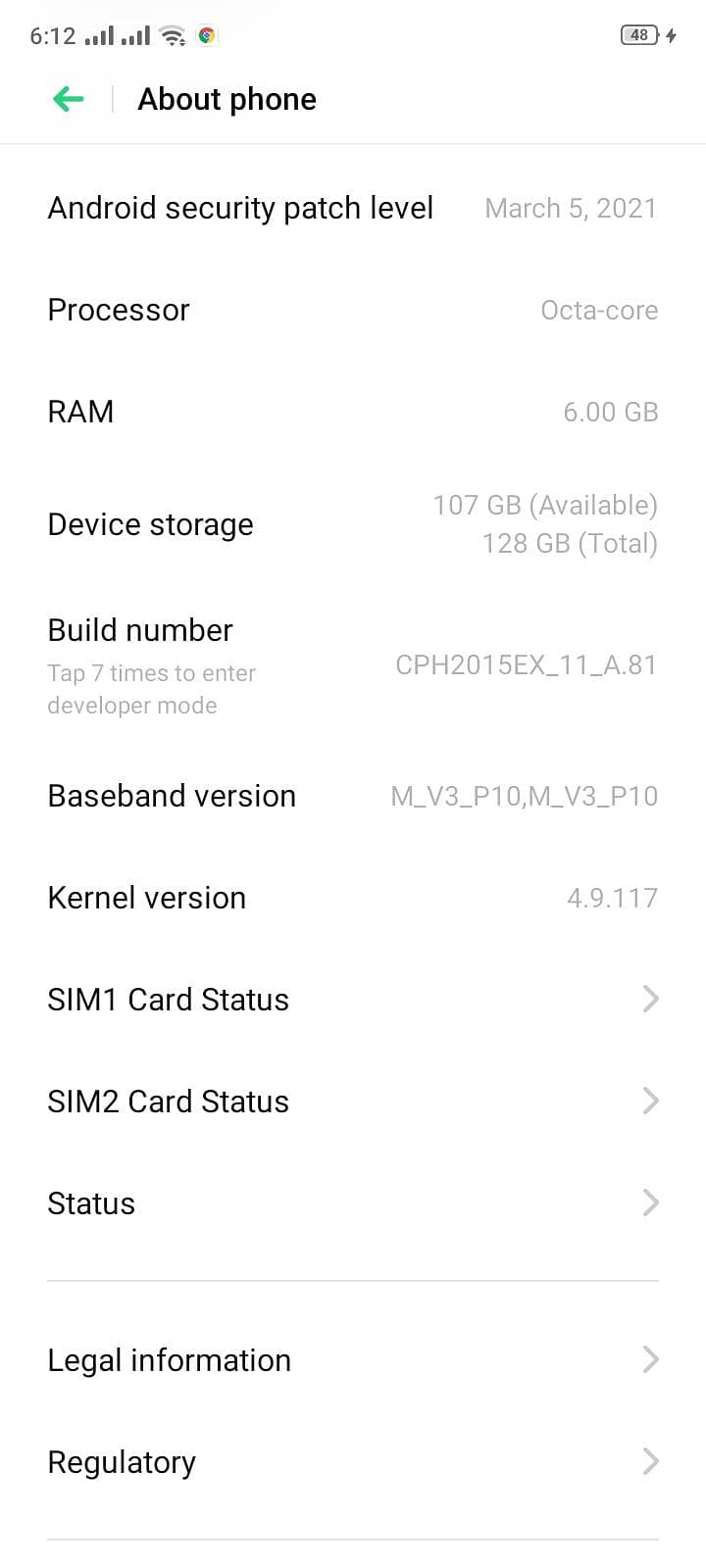 OPPO A31.6/128 2