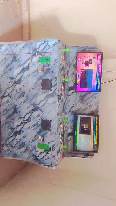Double Arcade Video Game Machine | 4-Player
