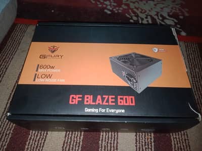 GFury GF Blaze 600W Power Supply (1 Week Used / Box Packed Condition)