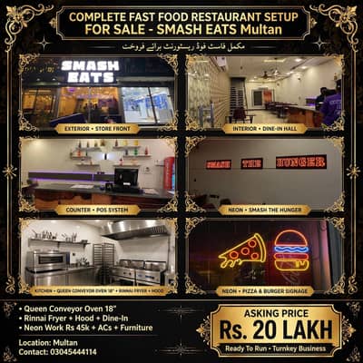 Fast Food Restaurant For Sale