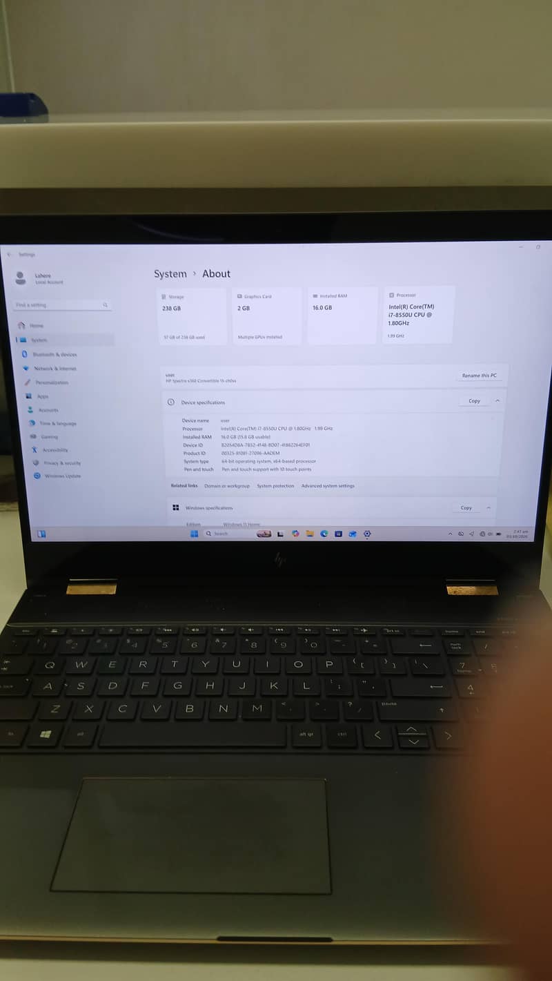 HP Spectre 6