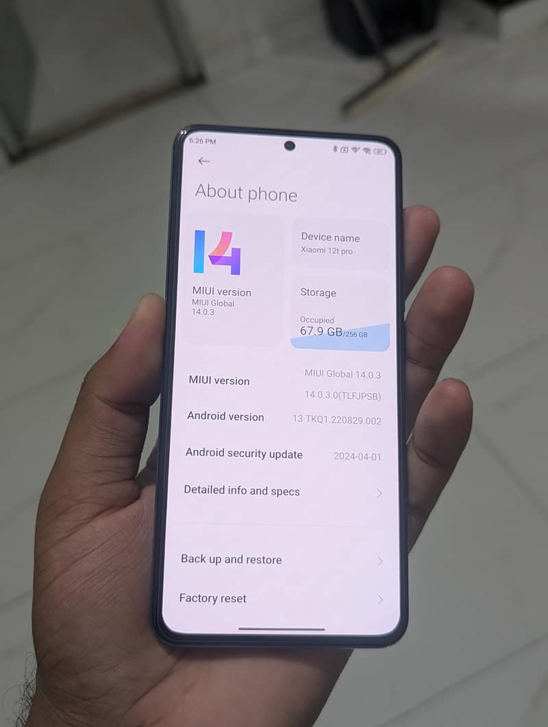 Xiaomi 12T Pro 0
