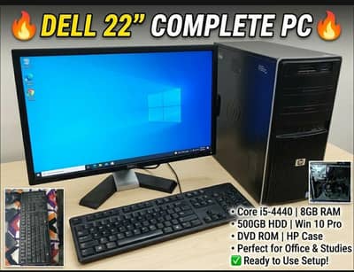 Complete Desktop PC | i5-4440 | 8GB RAM | 500GB HDD
