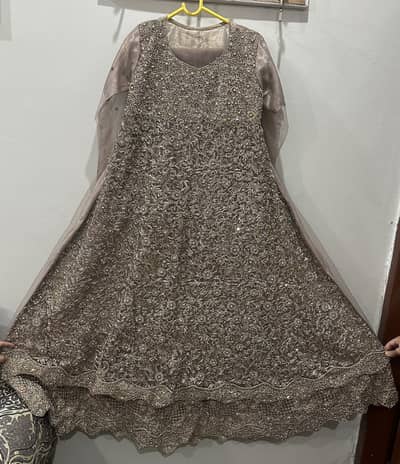 Beautiful Heavy Embroidered Party Wear Maxi – Wedding/Fancy Dress